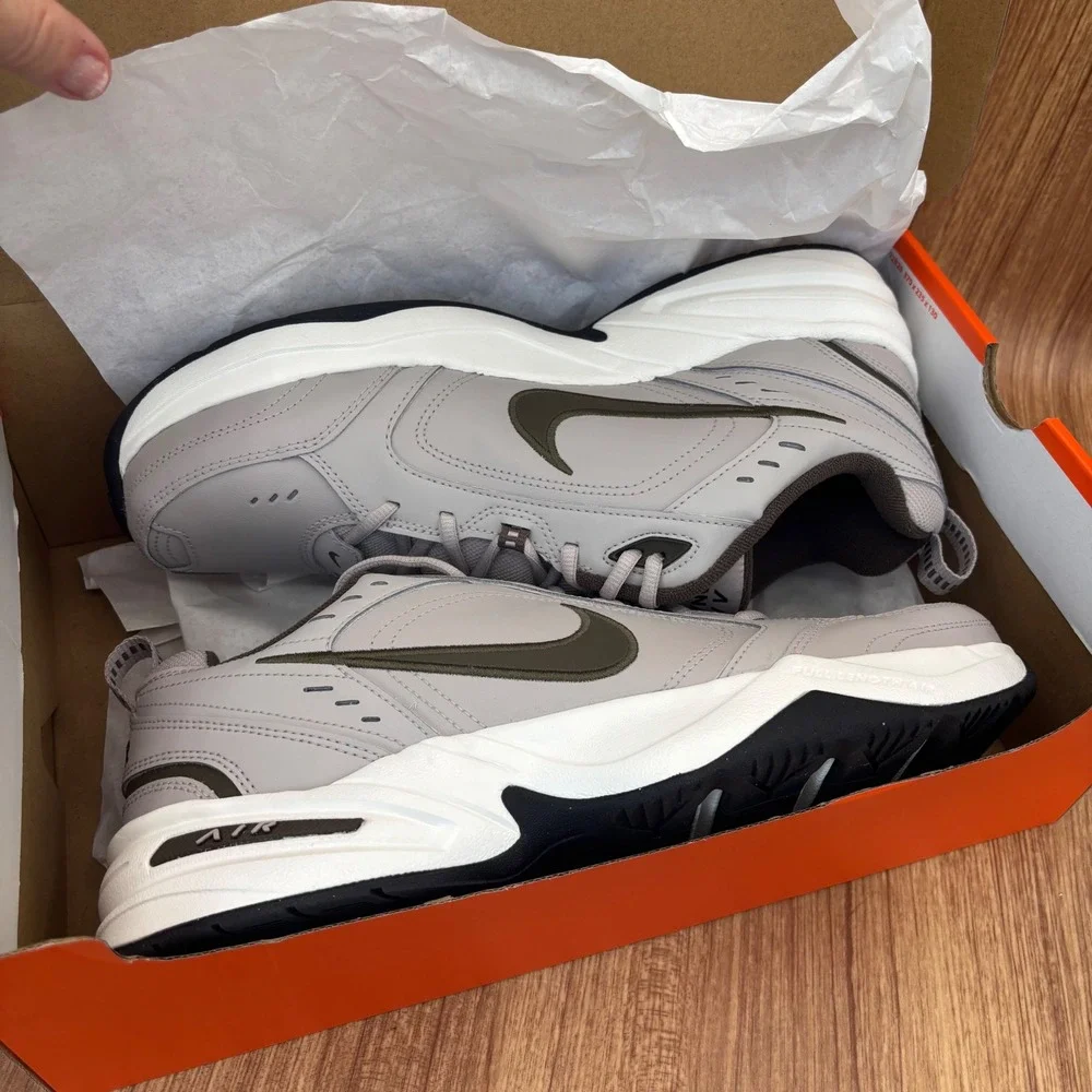 Nike Air Monarch IV Mens 13 Moon Particle Dark Hazel Training Shoe NEW